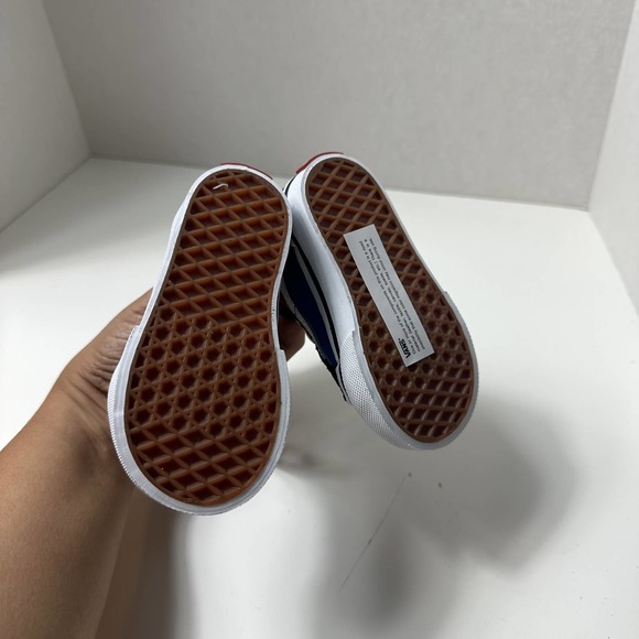 NEW Vans Toddler Sk8-Hi Zip Easy Logo Shoe Black Chili Pepper Size 4.0T - Picture 7 of 7